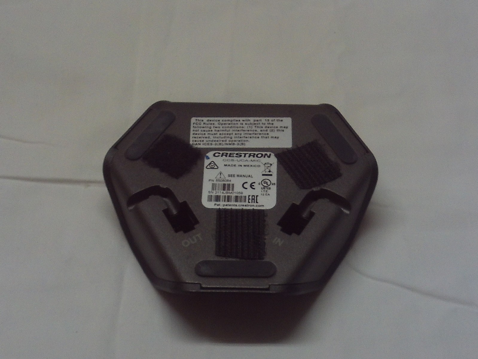 Crestron CCS-UCA-MIC P/N 6508084