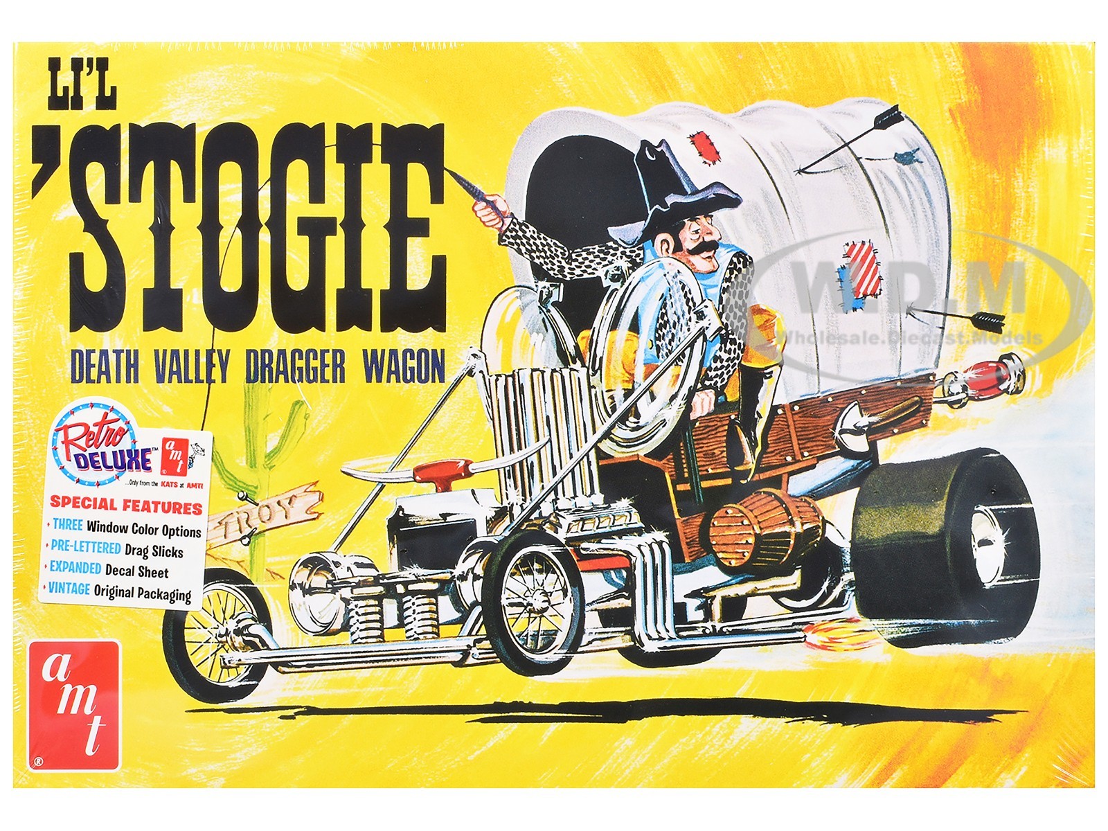 SKILL 2 MODEL KIT LI'L STOGIE SHOW ROD WAGON 1/25 SCALE MODEL BY AMT AMT1555