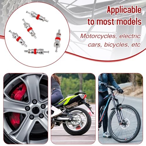 100pcs Valve Stem Core Replacement Kit, Premium Tyre Tire Valve Cores, Tire