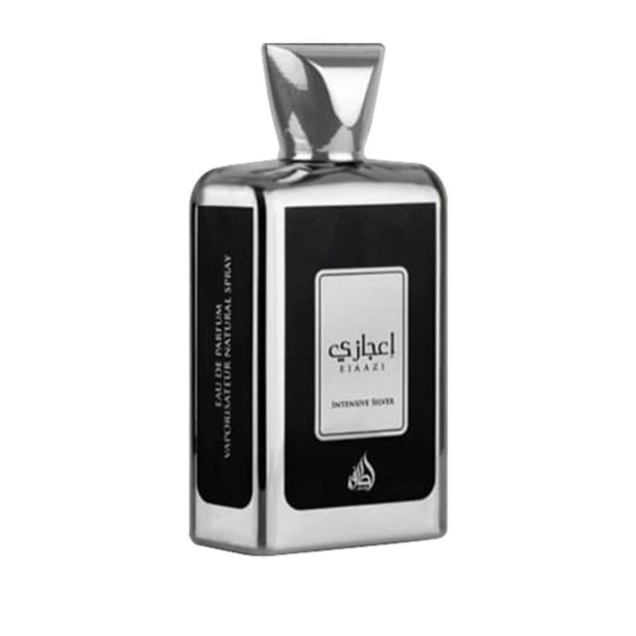 Lattafa Unisex Ejaazi Intensive Silver EDP Spray 3.38 oz Fragrances