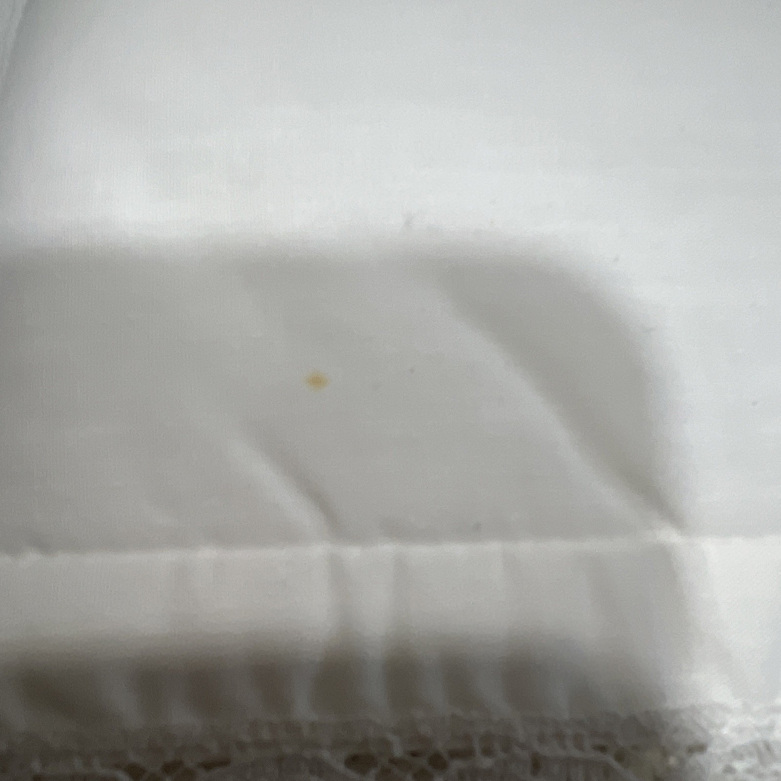 Laura Ashley White Lace Sham ︱(1) ︱PLEASE READ DESCRIPTION