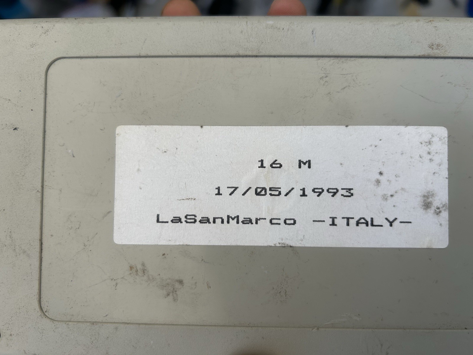 La San Marco Espresso Machine CPU