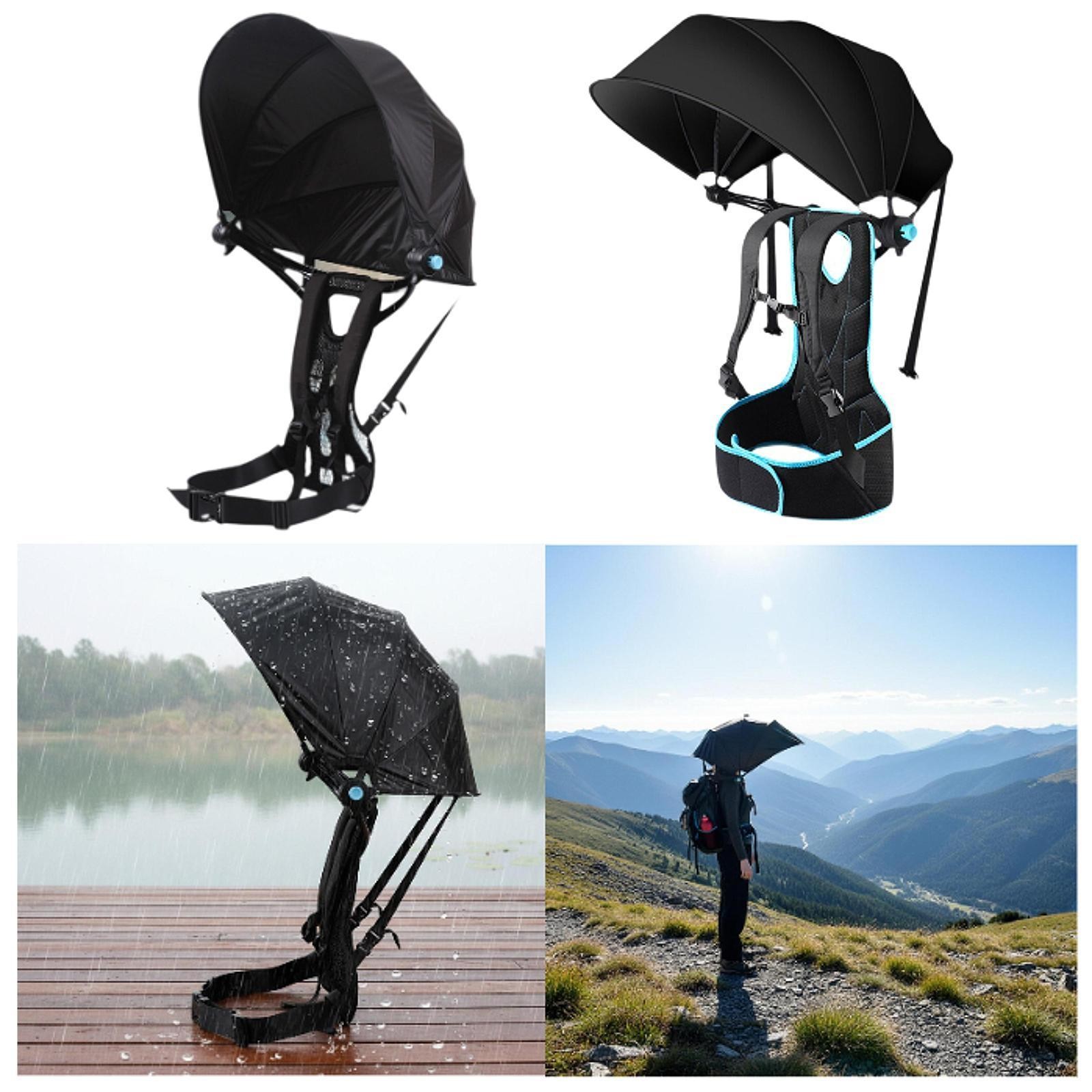 Backpack Strap Umbrella Gardening Compact Ideal Gift Fashion Outdoor Hiking