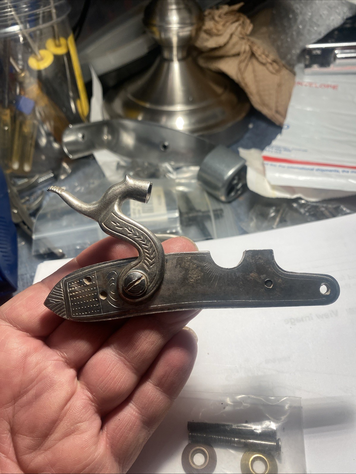 CVA Type”A” Lock For Kentucky  And Ky Mountain Rifle (parts Only)