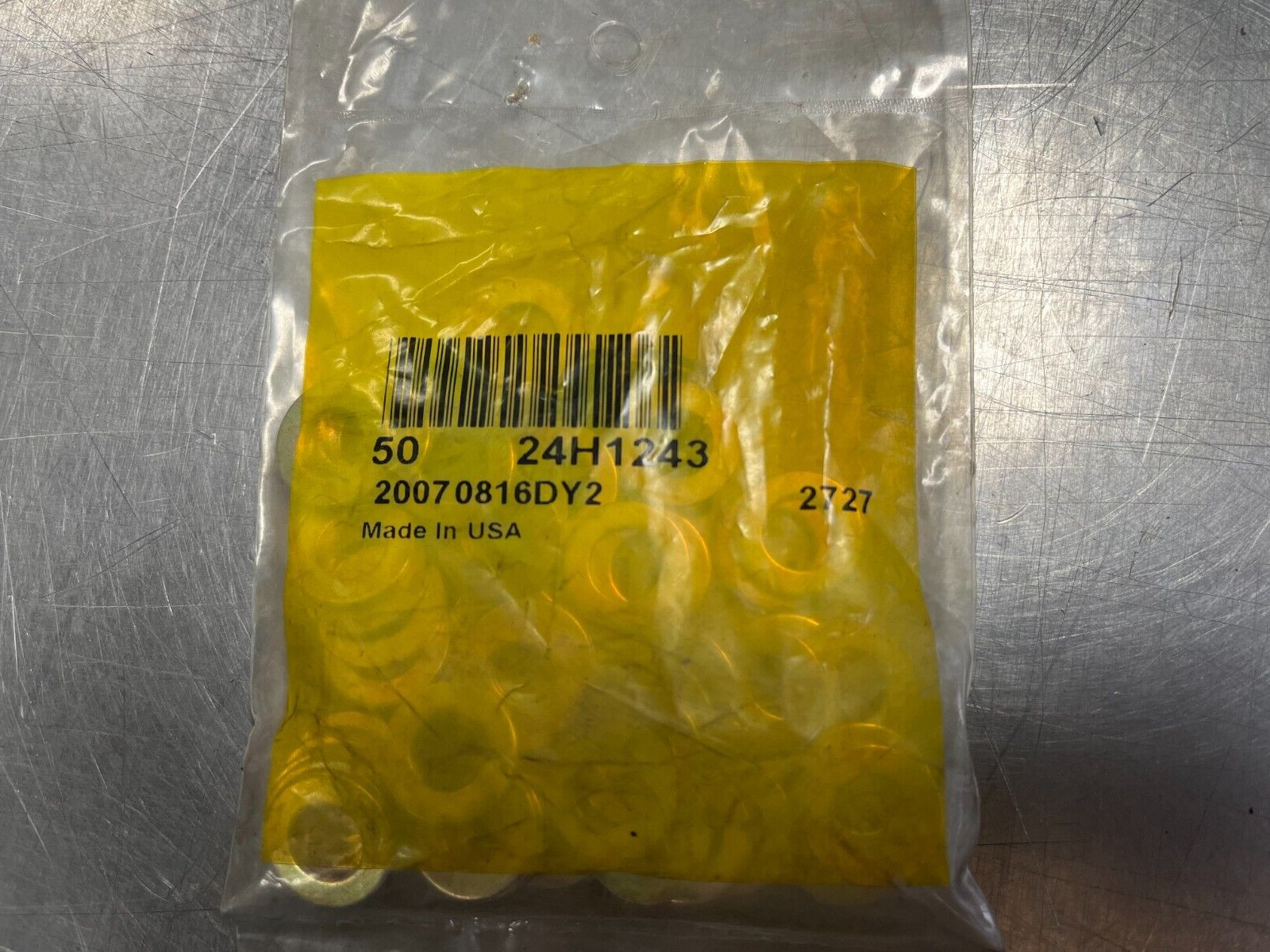 24H1243 OEM John Deere Washer QTY 5
