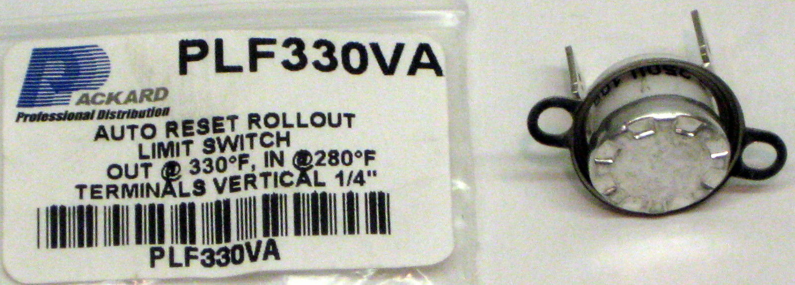 PLF330VA L330-50 Limit Thermostat Flush Mount For Furnace Unit Heaters