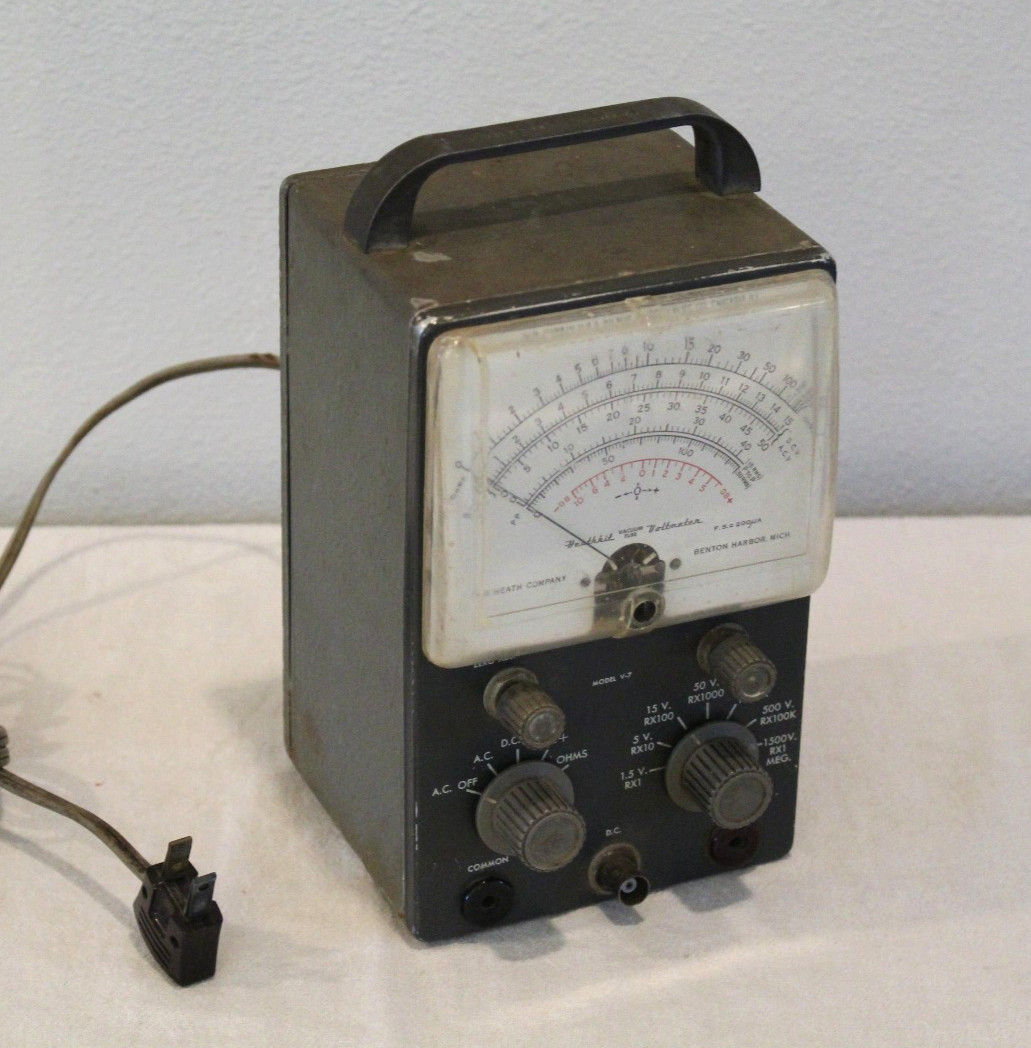 Heathkit Vacuum Tube Voltmeter Model V-7