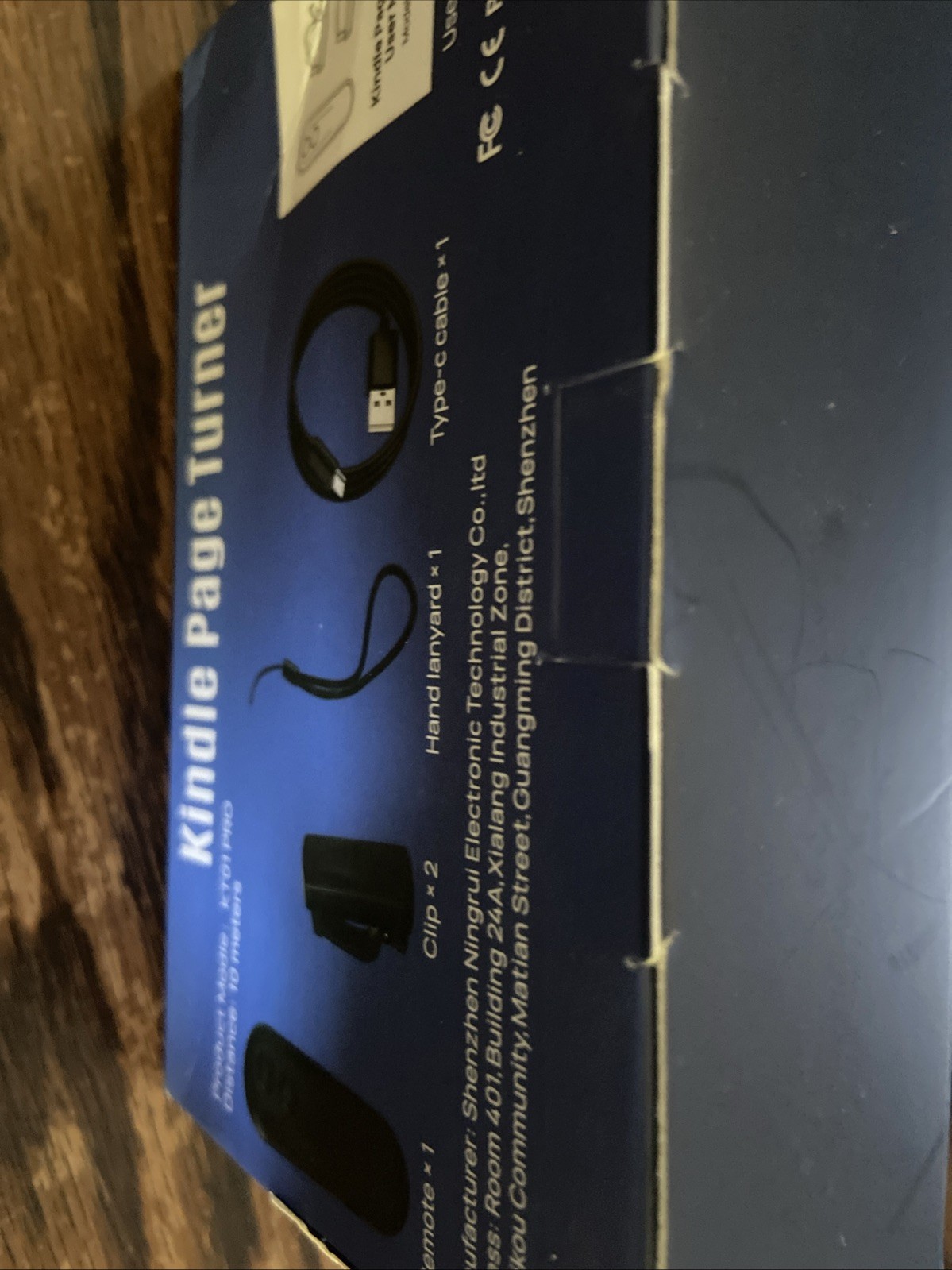 Kindle Page Turner Remote Control - KT01 PRO Hands-Free Reading Accessory - New