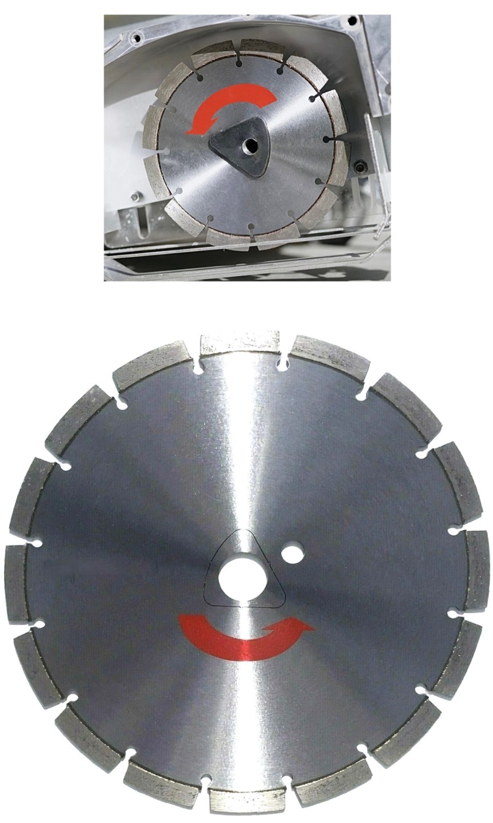 10" SOFF CUT RED Diamond Blade REGULAR/Husqvarna Saw EARLY ENTRY GREEN CONCRETE