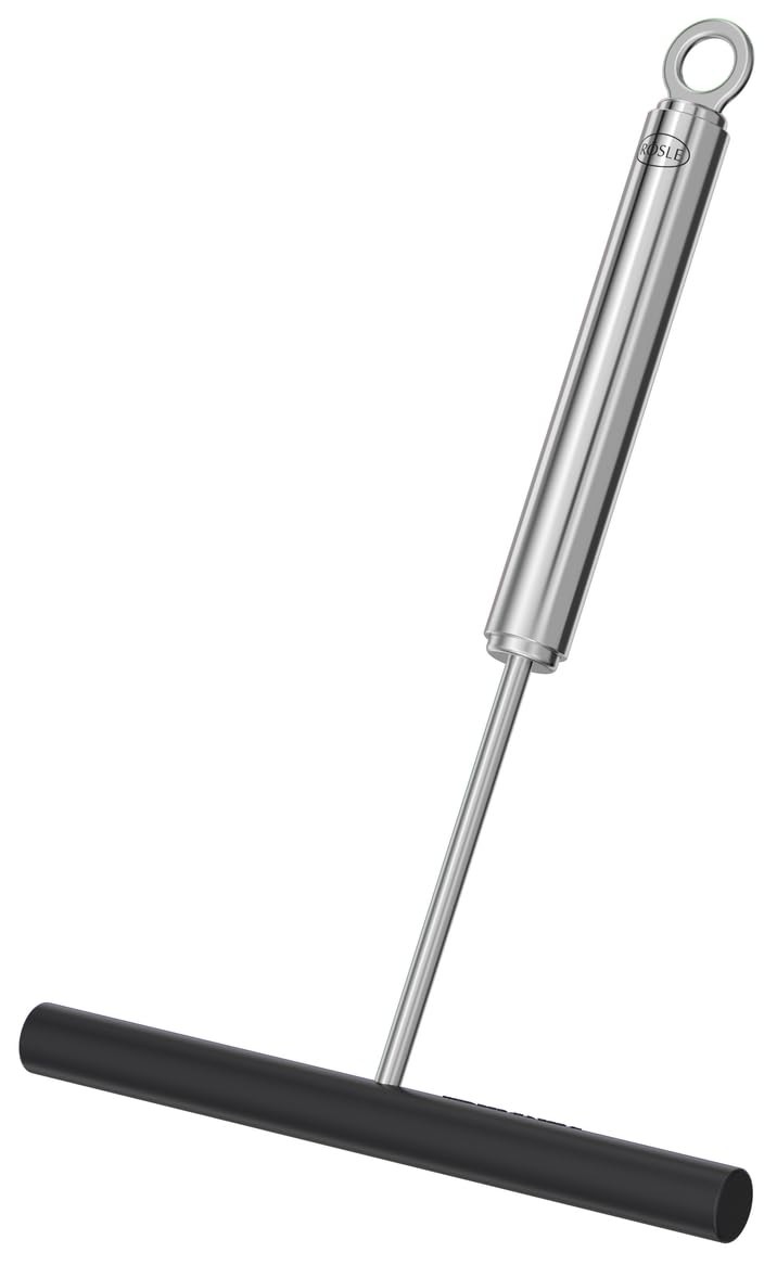 Rosle 10626 Stainless Steel & Silicone Crepe Fit Large Pan,