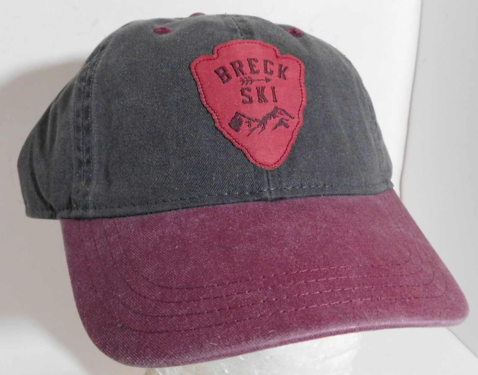 Breckenridge Colorado Hat Strapback PreFade Embroidery Breck USA Cap    gymar