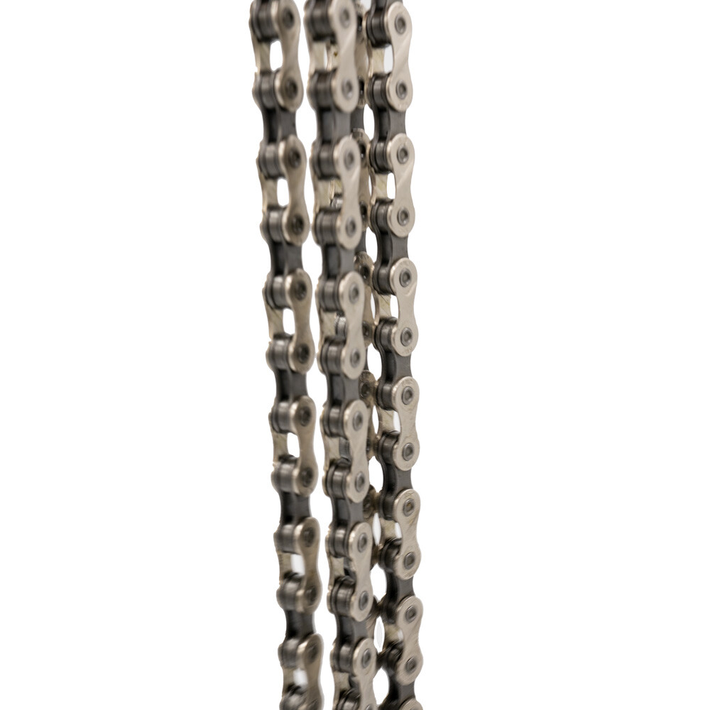 KMC Chain 8 Speed,1/2" x 3/32", X8.93, Half Nickel,107 links