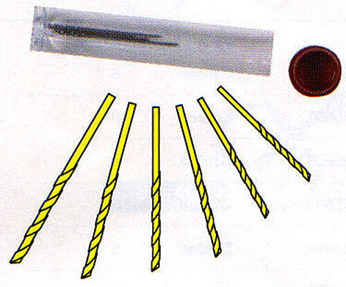 Excel 6-Piece Assorted Drill Bit Set - #60-70 Bits - Hobby and Model Drill Bit
