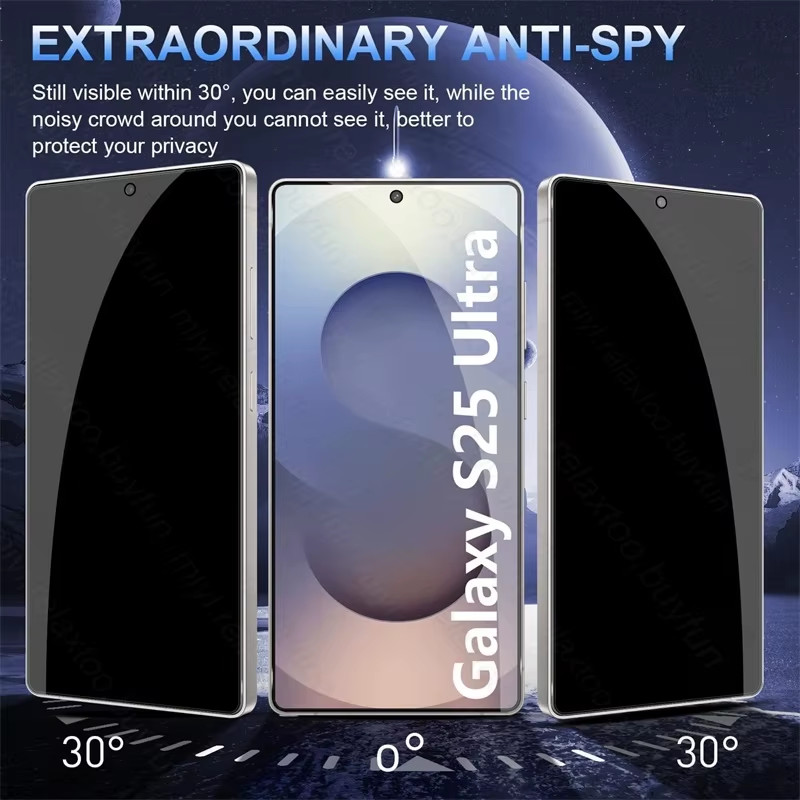 Privacy Screen Protector for Samsung Galaxy S25 S26 Ultra Plus Anti Spy Tempered