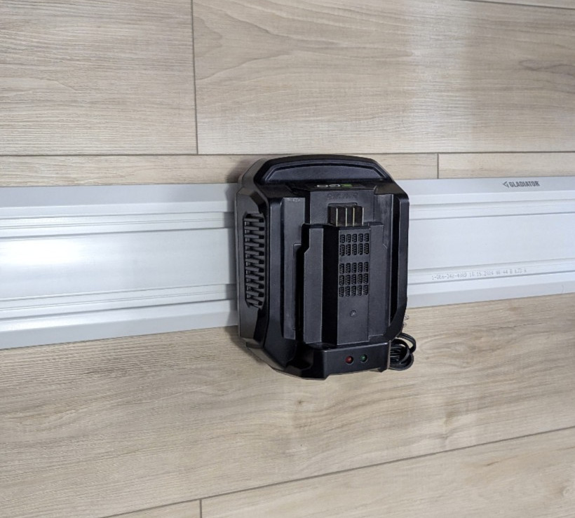 EGO Charger Mount for Gladiator GearWall GearTrack