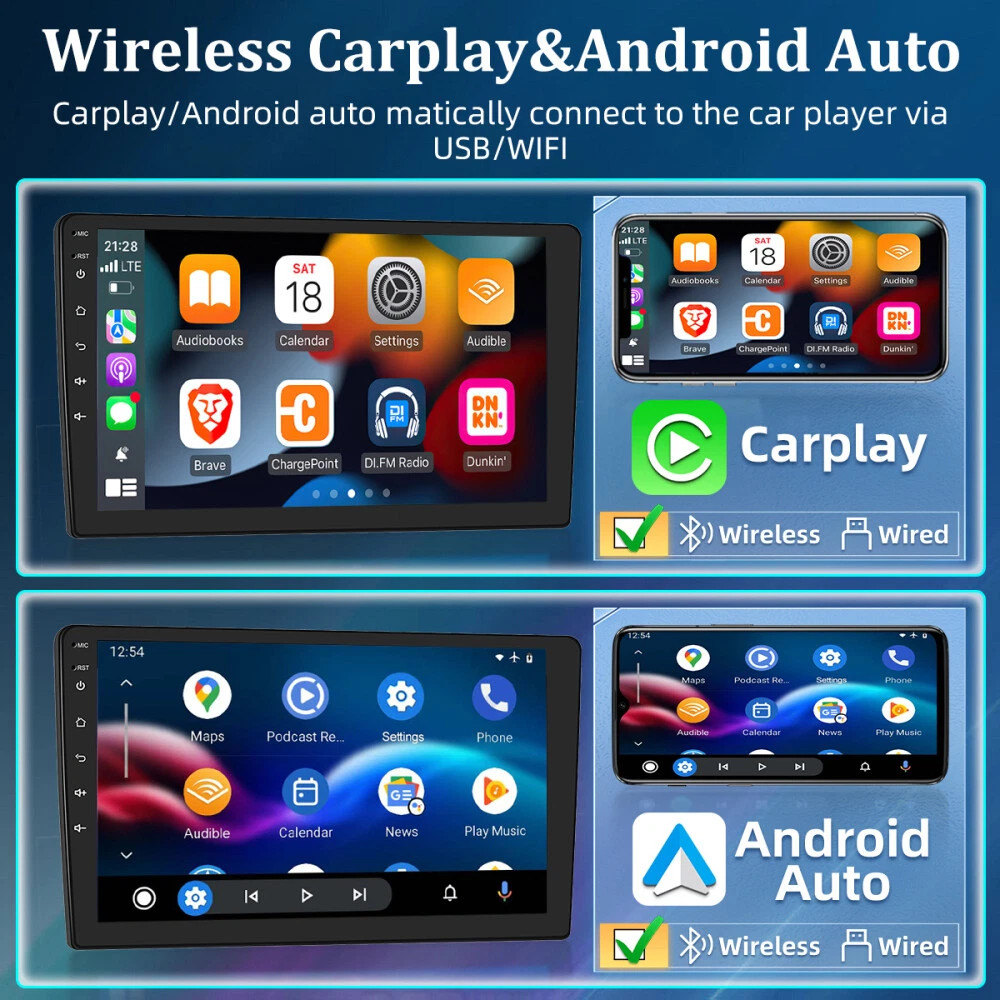 Carplay For Ford F150 2009 2010-2014 Android 14 Car Stereo Radio GPS NAVI +CAM