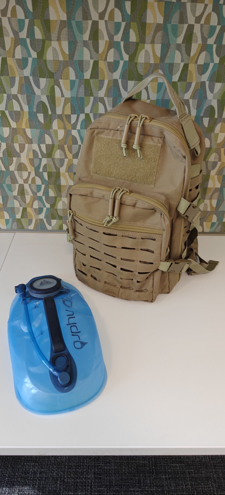 Gregory 3D Hydro 2L Backpack Water Bladder Hydration Reservoir FREE Red Rock Bag