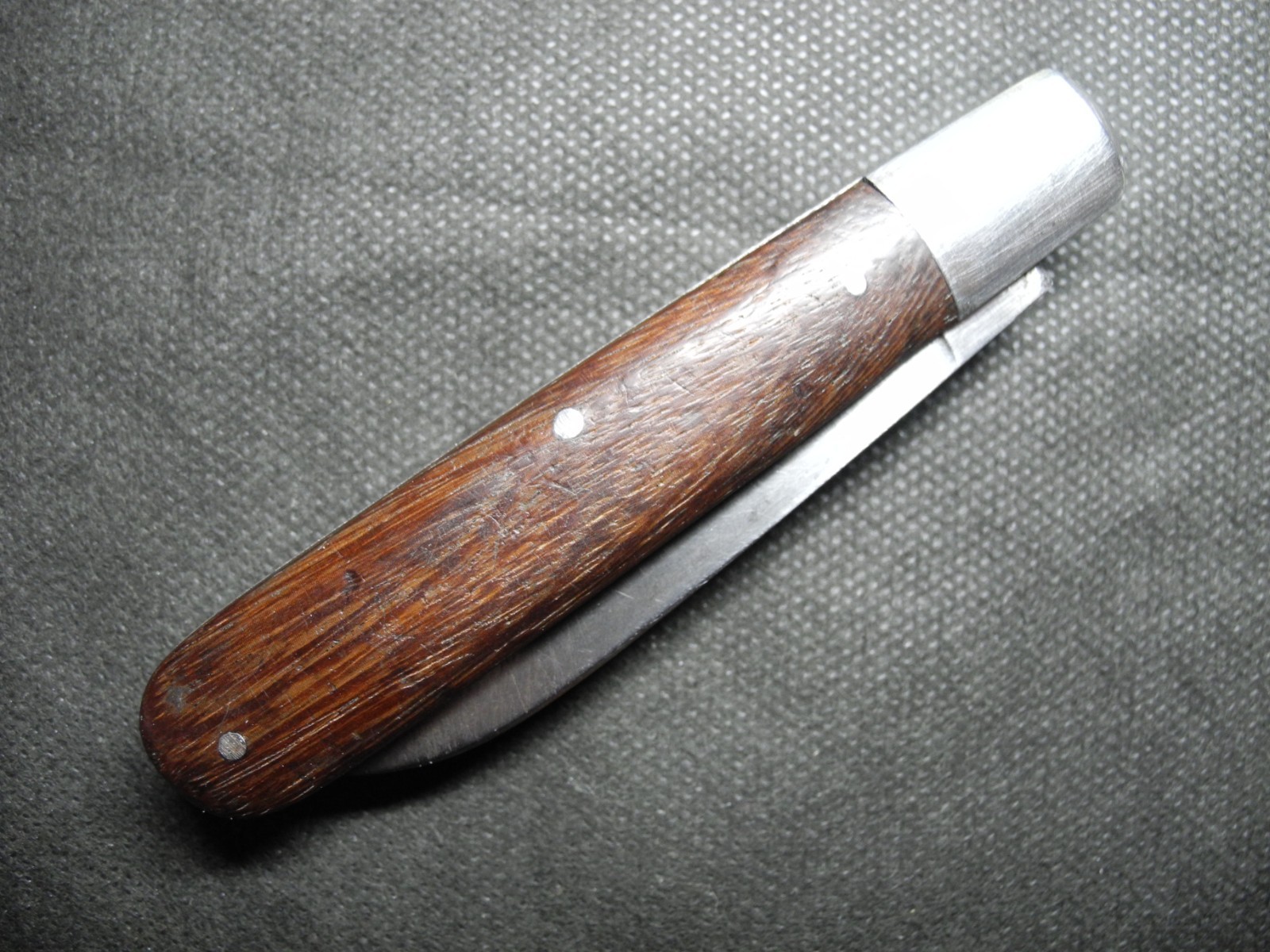 WW2 folding pocket knife "BAYER" "Dreiturm Solingen" of a Wehrmacht soldier