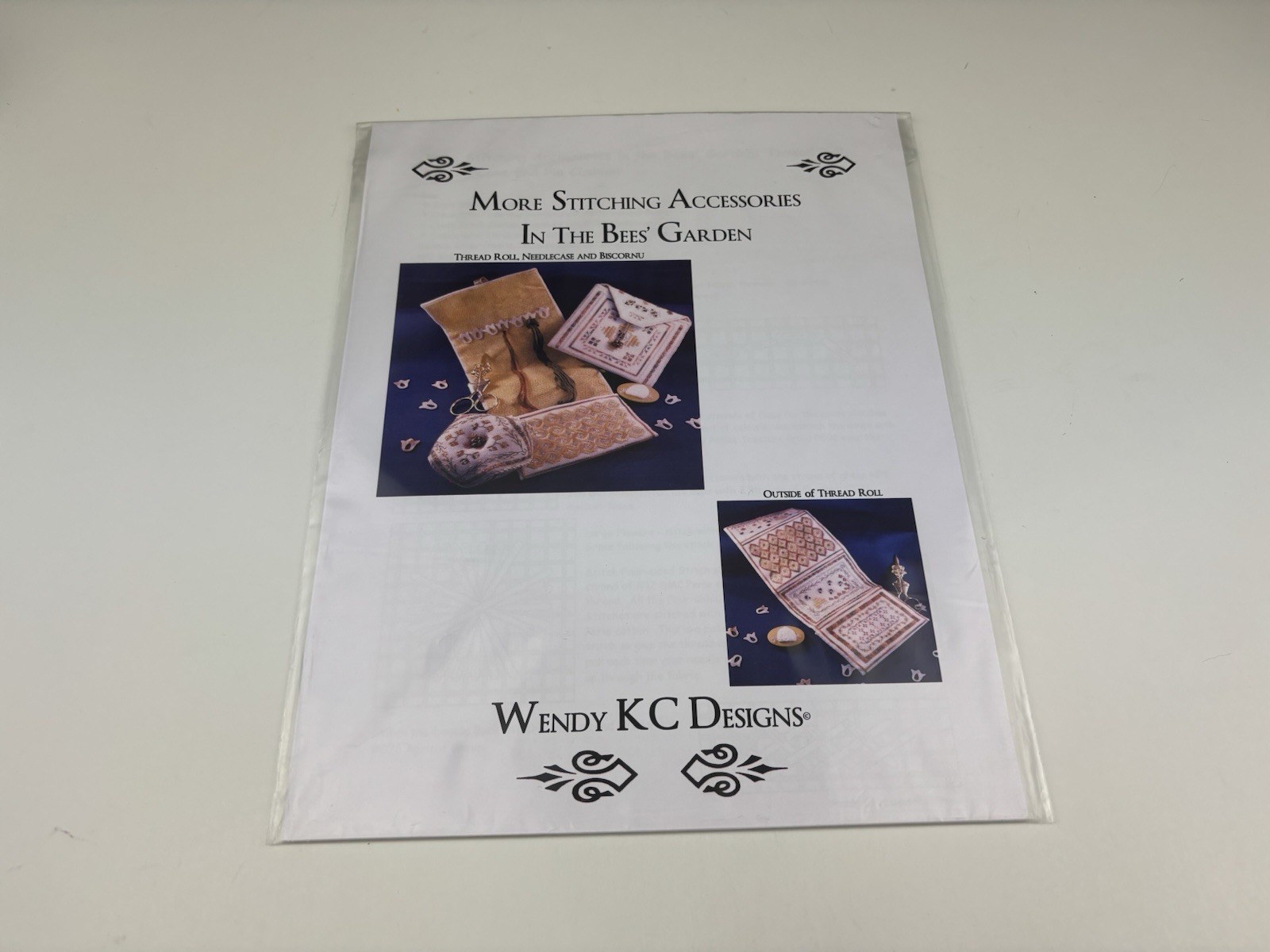 Wendy KC Design In The Bees Garden Needlepoint Pattern Stitching Accessories 7S