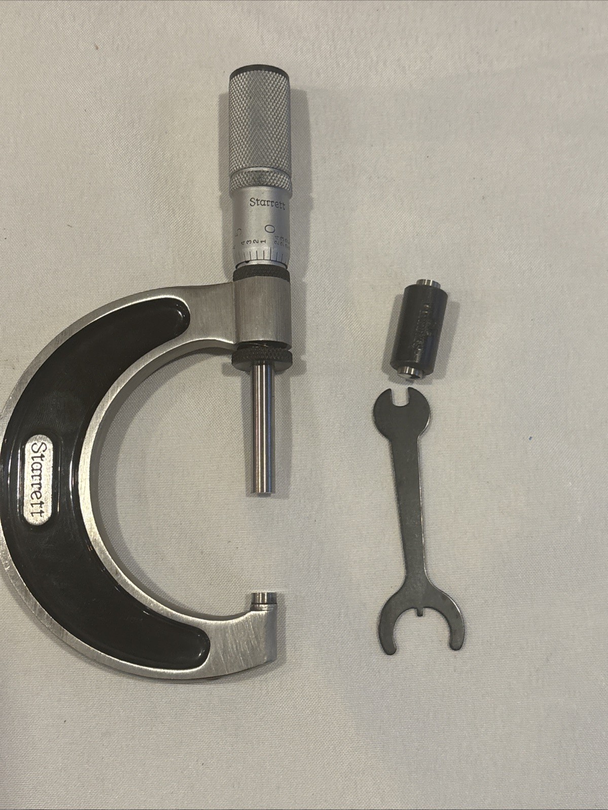 Starrett T226FL-2 Outside Micrometer, 1-2", Machinist Tool