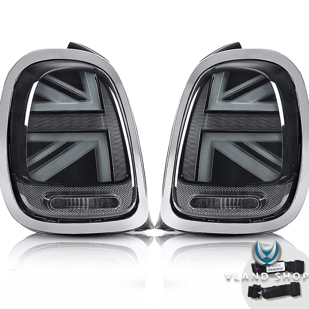 VLAND Tail Lights Smoked For Mini Cooper F55 F56 F57 2014-23 W/Startup Anmation