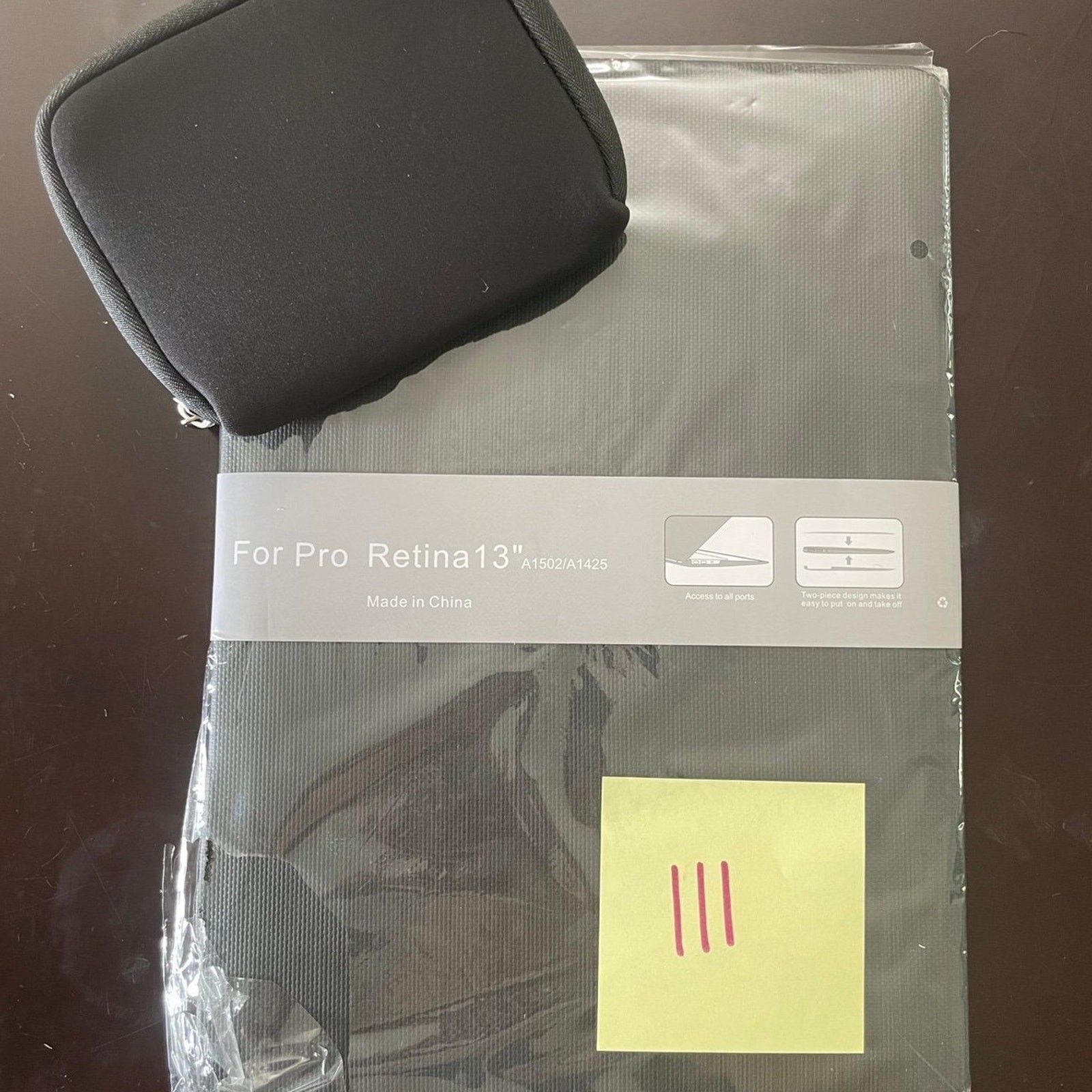 MacBook Pro Retina 13” black shell