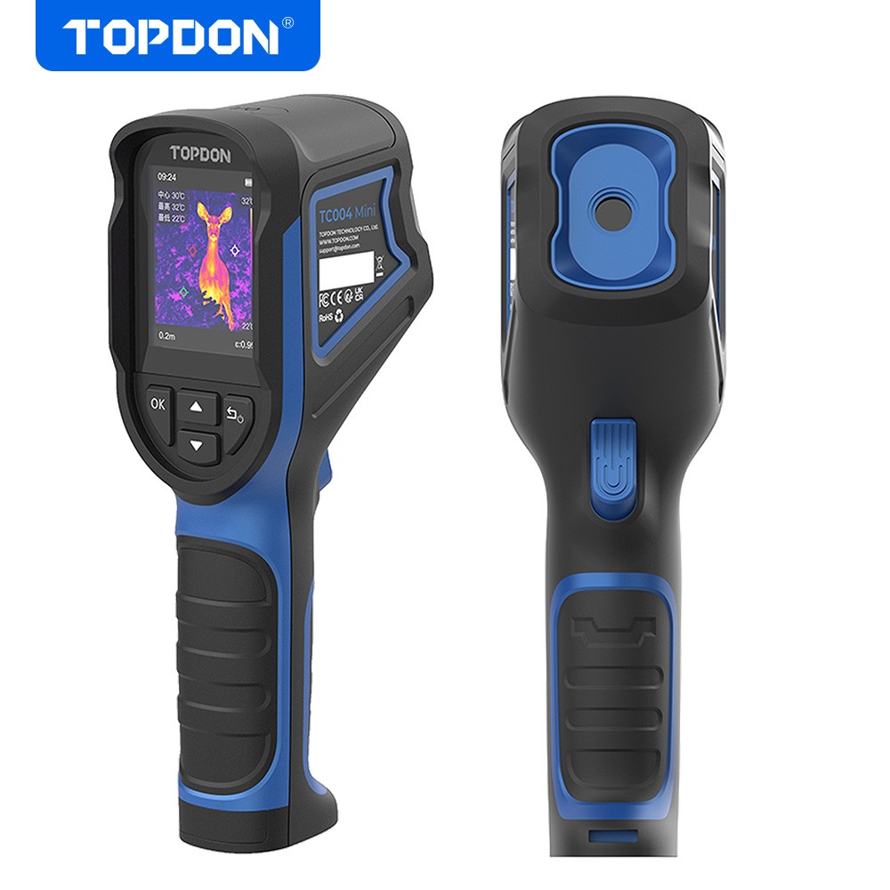 TOPDON Handheld Digital IR Thermal Imaging Camera Thermometer TC004 Mini