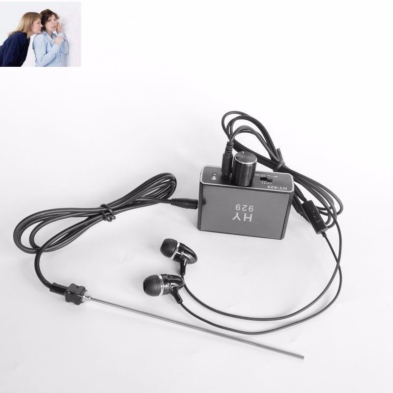 High Sensitivity Enhanced Version Through Wall Door Microphone Voice Detector