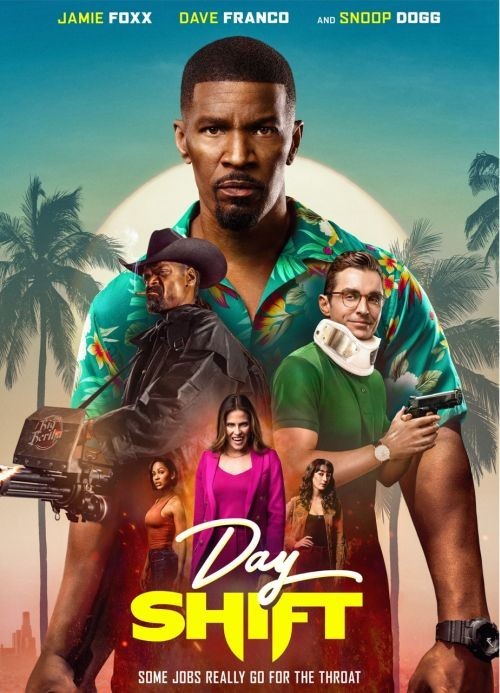 Day Shift DVD Jamie Foxx Snoop Dogg Dave Franco Vampire Action Horror NEW MOD