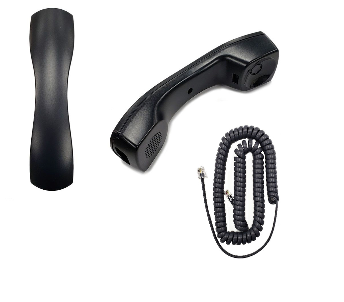 Nec ITR-8D-2 Phone Replacement Handset with Handset Cord (Black) - NEW