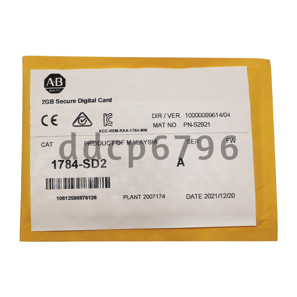 Brand Allen Bradley 1784-SD2 New AB 2 GB Secure Digital (SD) card