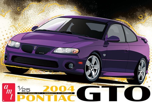 AMT 2004 Pontiac GTO 1/25 Scale Model Kit [New Toy]
