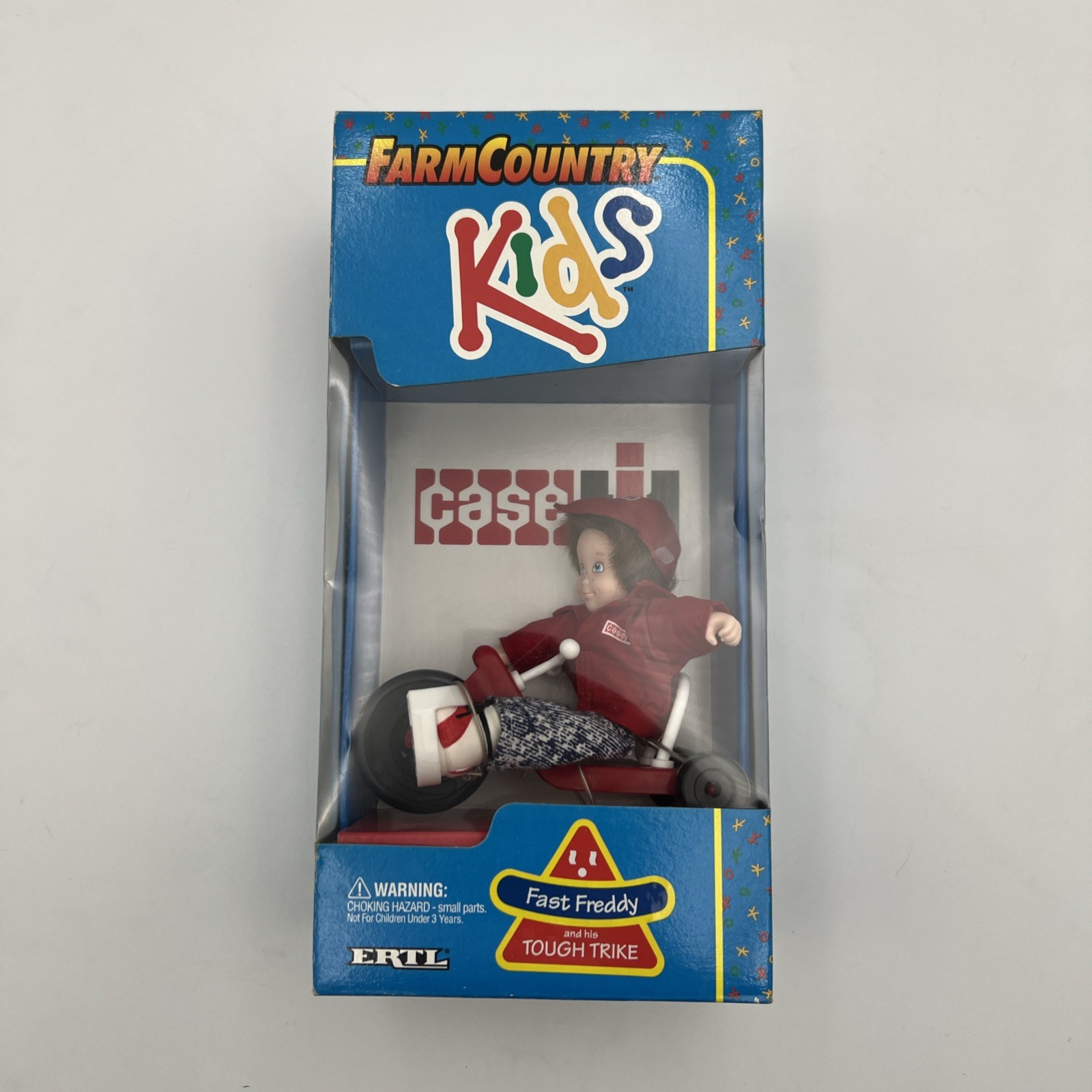 Rare ERTL Farm Country Kids: Fast Freddy and his Tough Trike NOS sealed