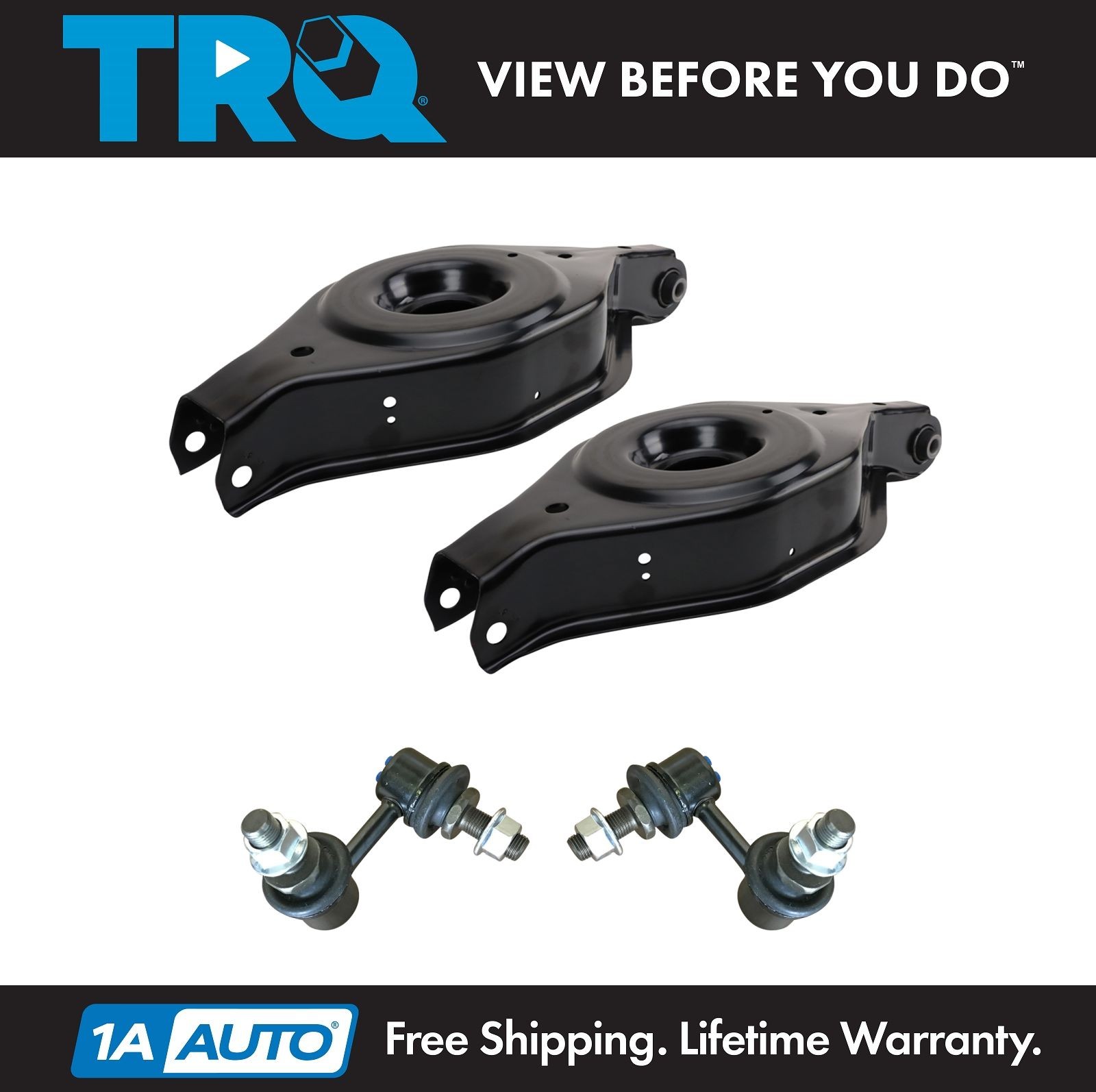 TRQ Rear Suspension Kit For 06-15 Armada 05-12 Pathfinder 06-10 QX56