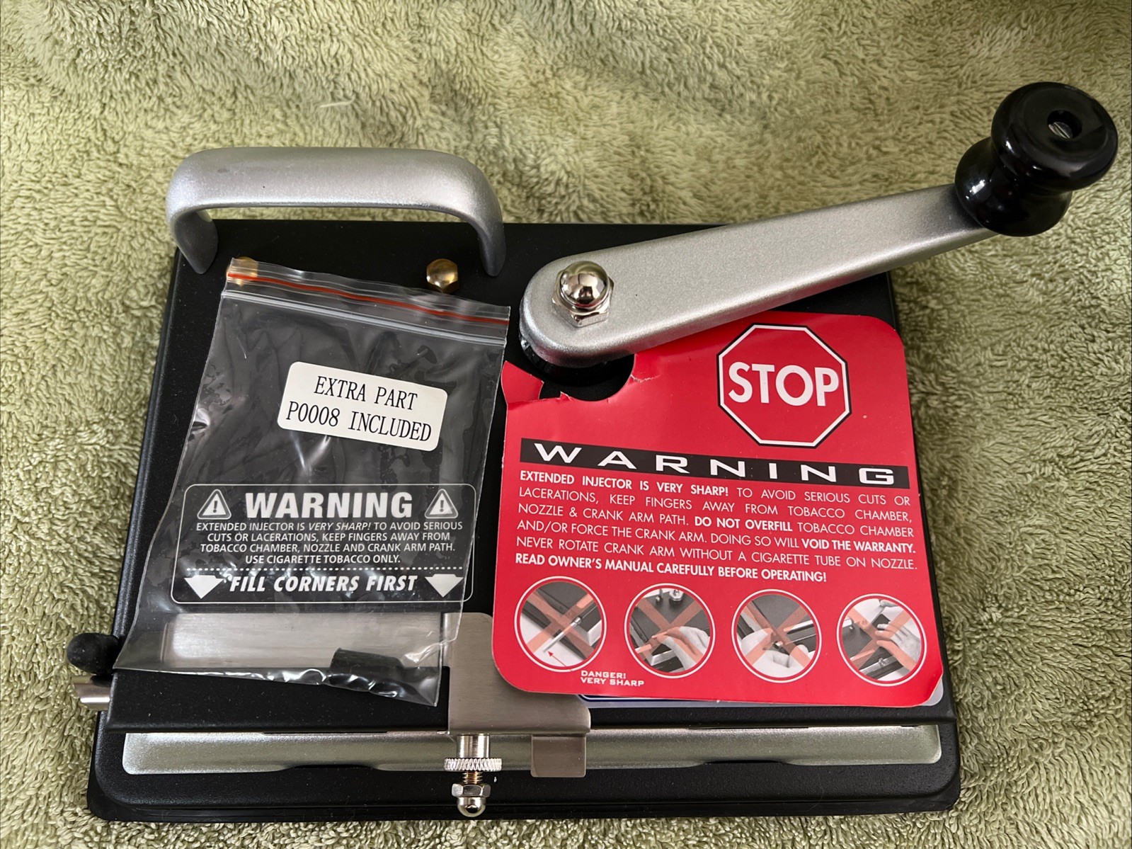 Top-O-Matic Cigarette Rolling Machine- Damaged Box- Opened & Never Used