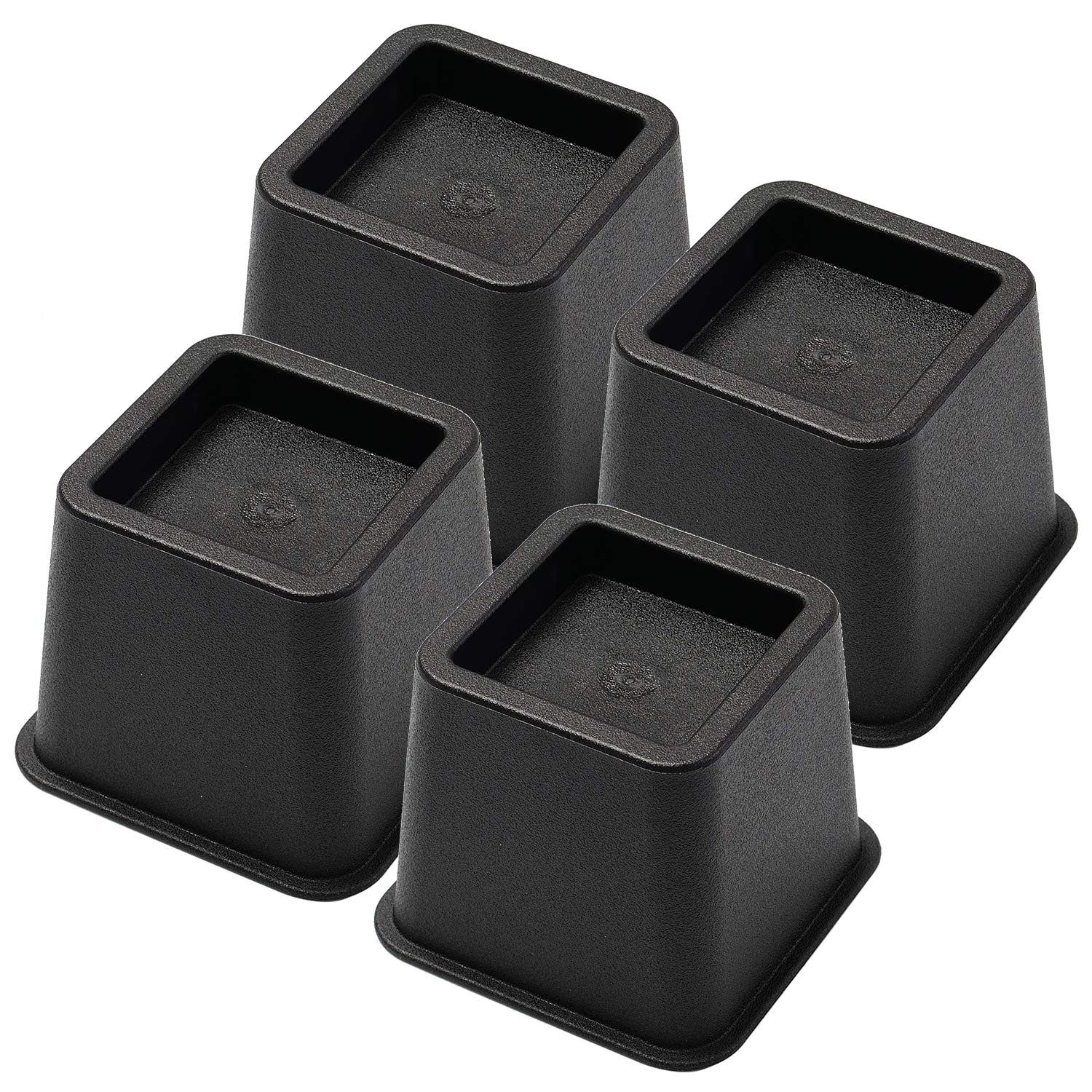 Bed Risers 3 Inch, Heavy Duty Square Furniture Frame Lift for Couch, Chair, Desk