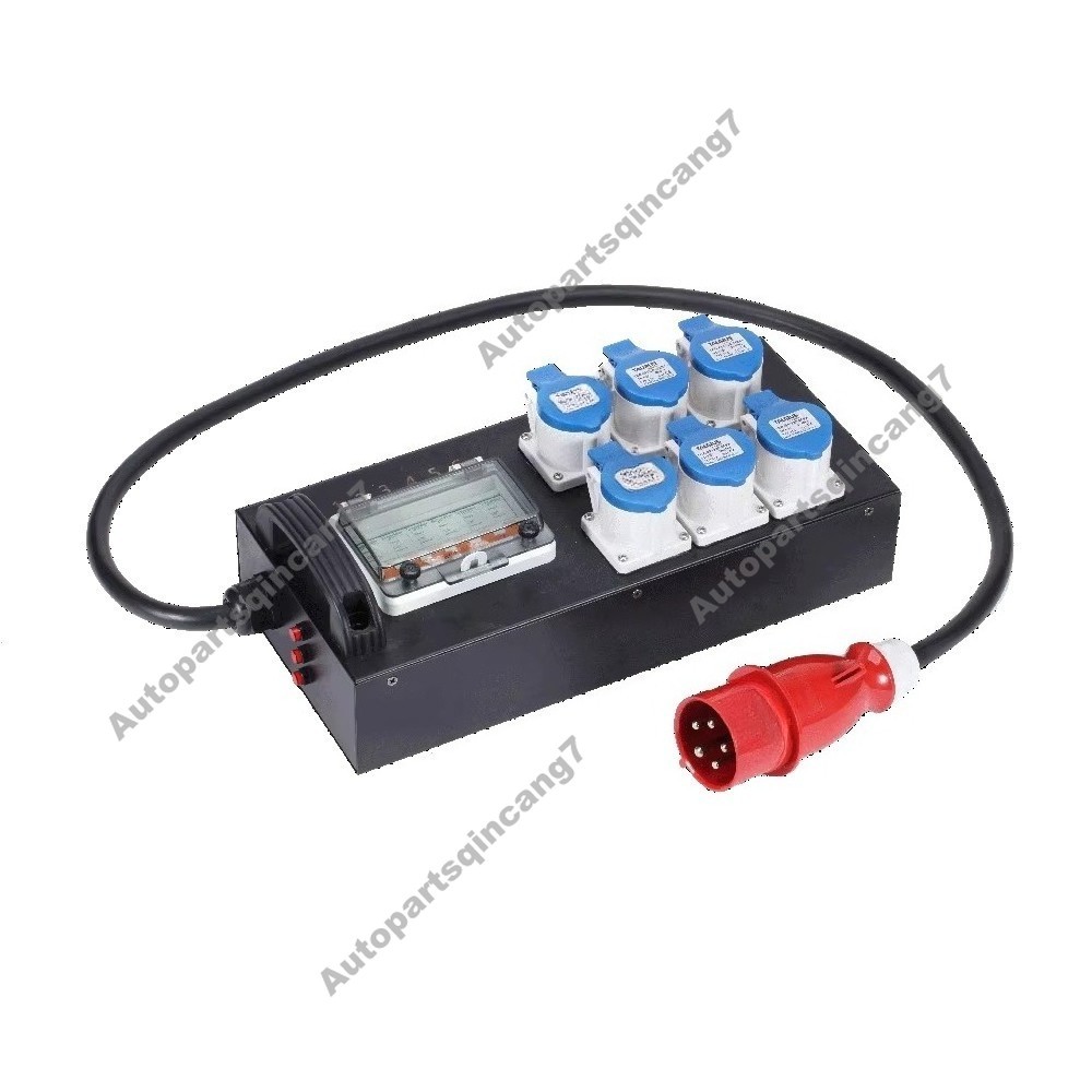 3 Phase Stage Power Distribution Box 5Pin 32A Input 6x16A CEE Output Power Box