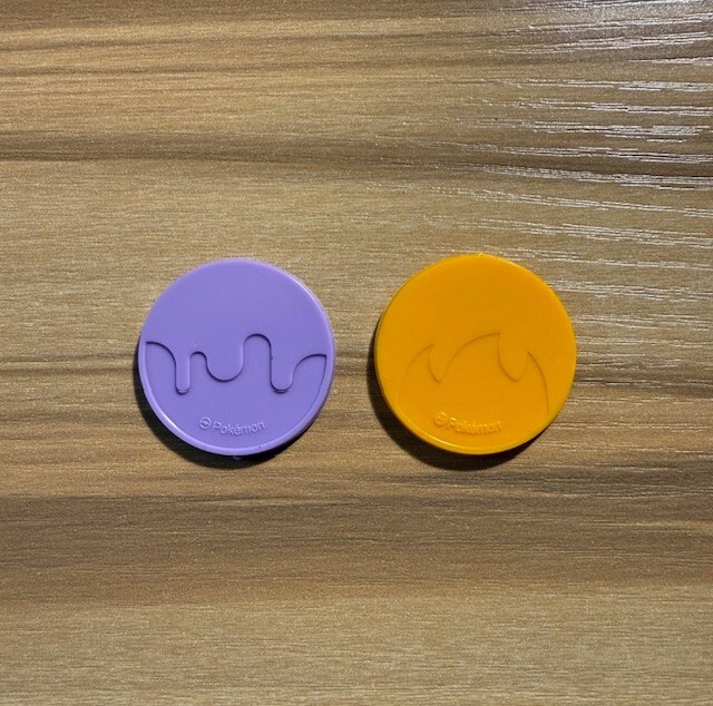 Pokemon Official Coins | Burn and Poison Damage Counters