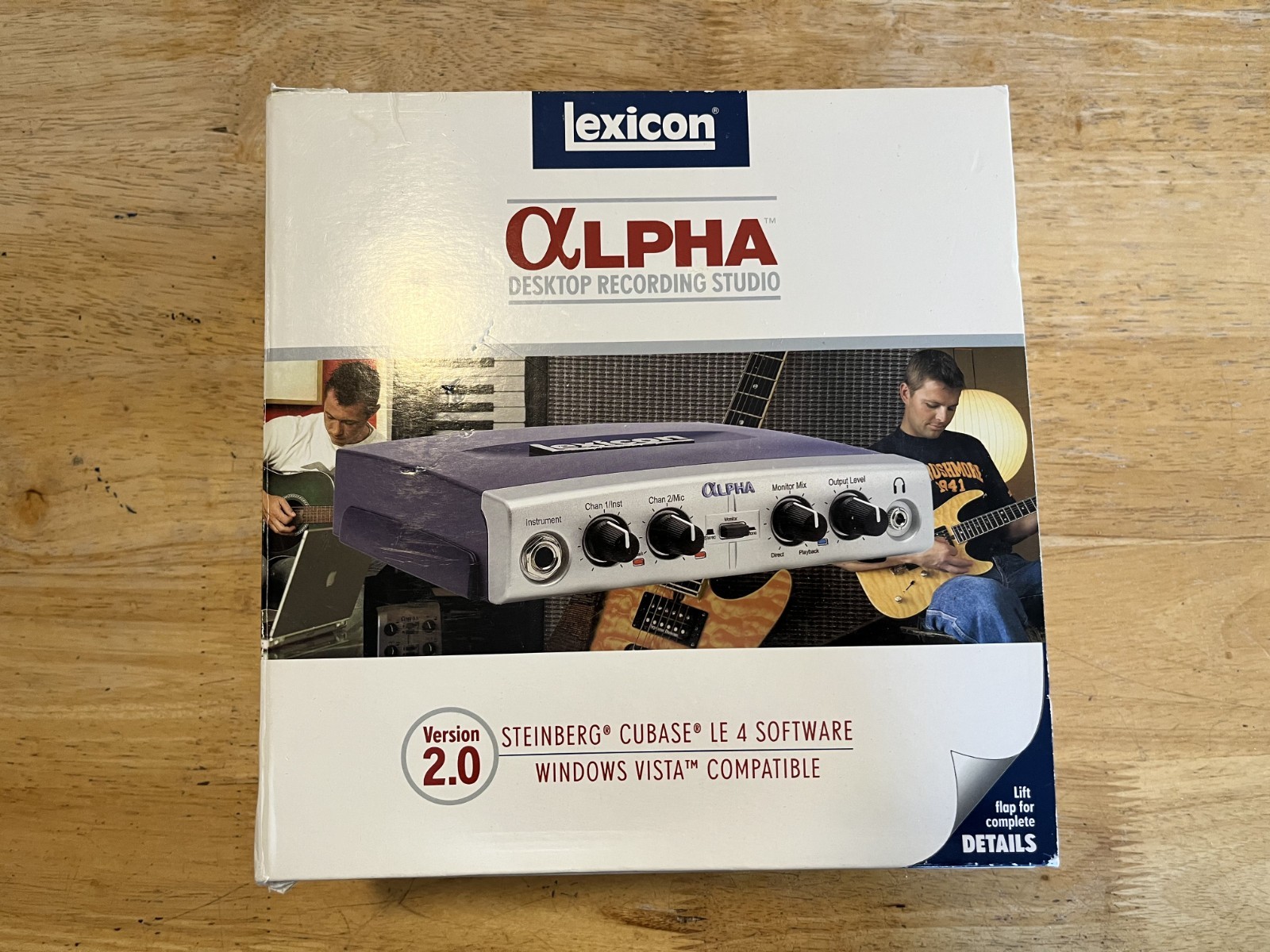 Lexicon Alpha Multi-Channel Desktop Recording Studio No Cords LEXALPHAV C41