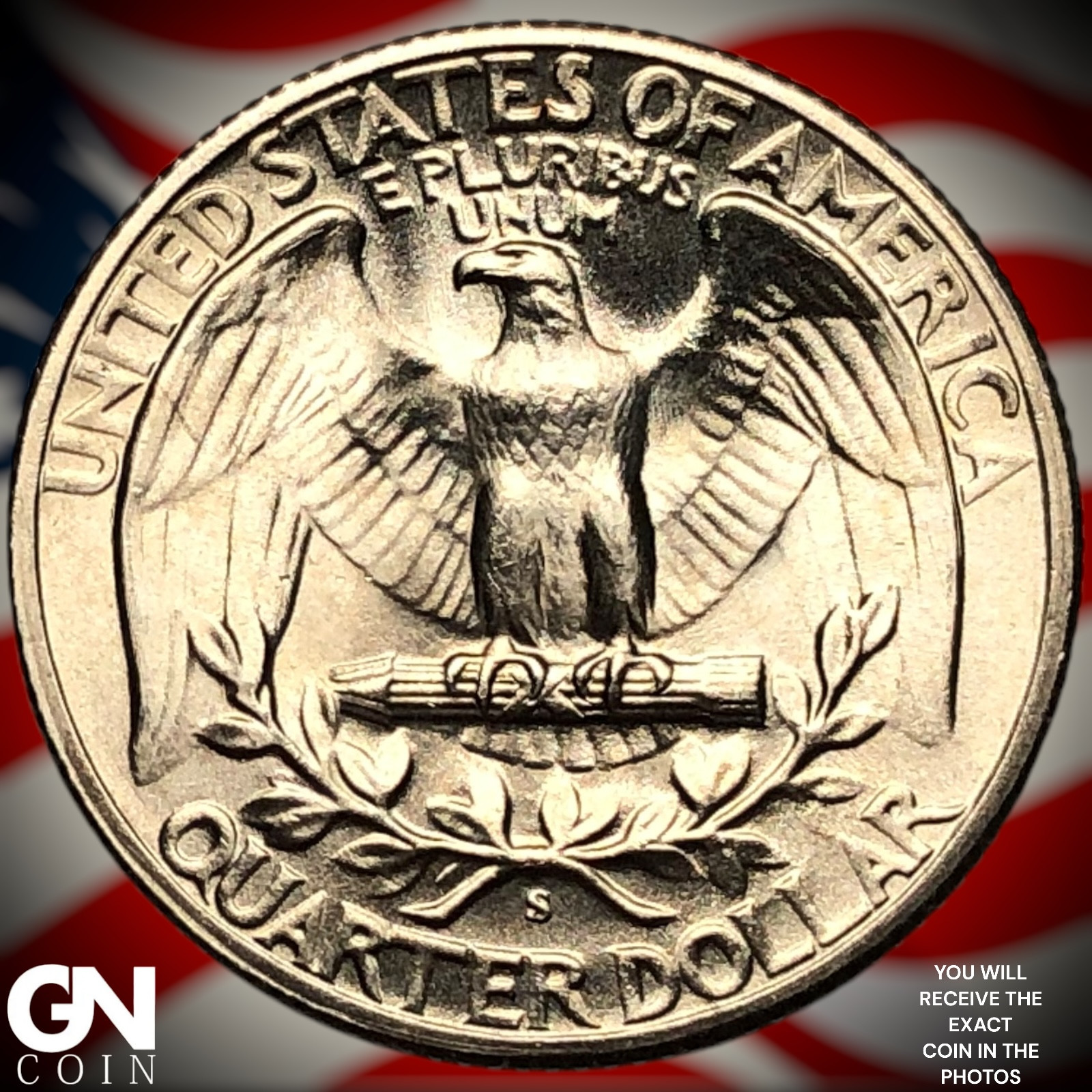 1946 S Washington Quarter Z2225