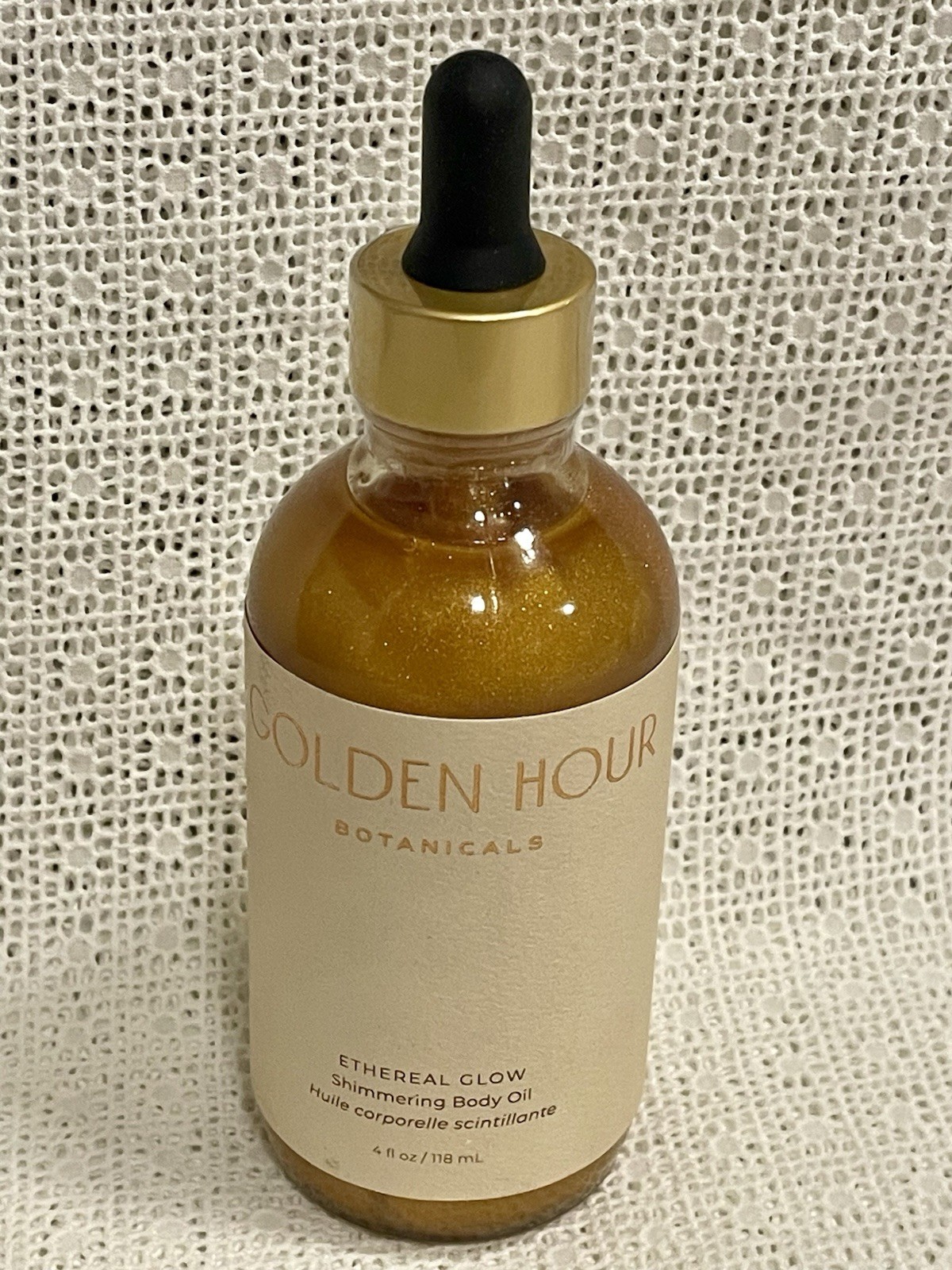 Sealed Golden Hours BOTANICALS ETHEREAL GLOW Shimmering Body Oil 4 Fl