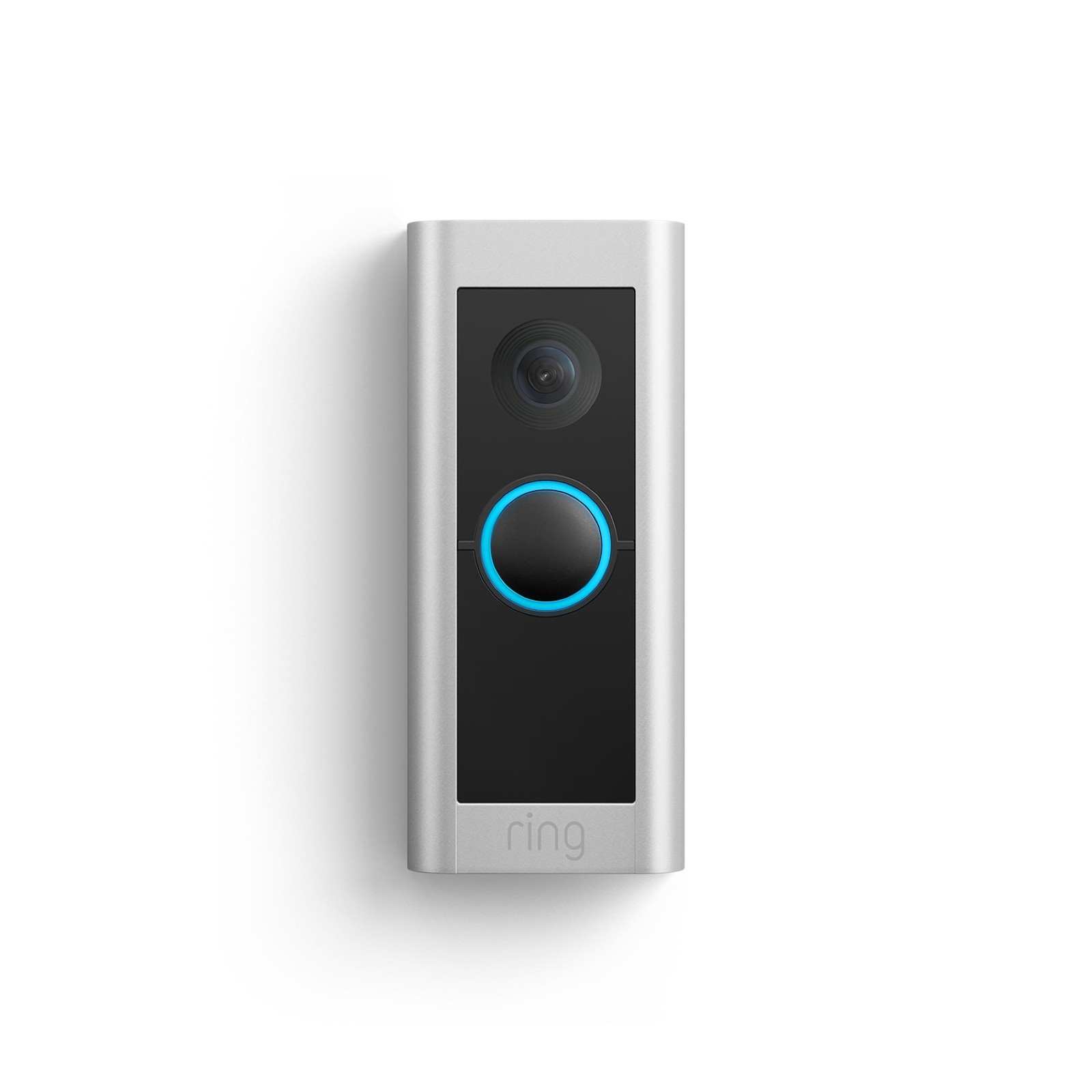 Ring - Wired Doorbell Pro Smart WiFi Video Doorbell - Satin Nickel PRO 2 SEALED