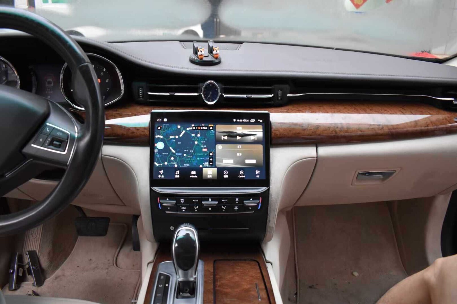 10'' For 2013-17 Maserati Quattroporte Android CarPlay Car Stereo Radio GPS 256G