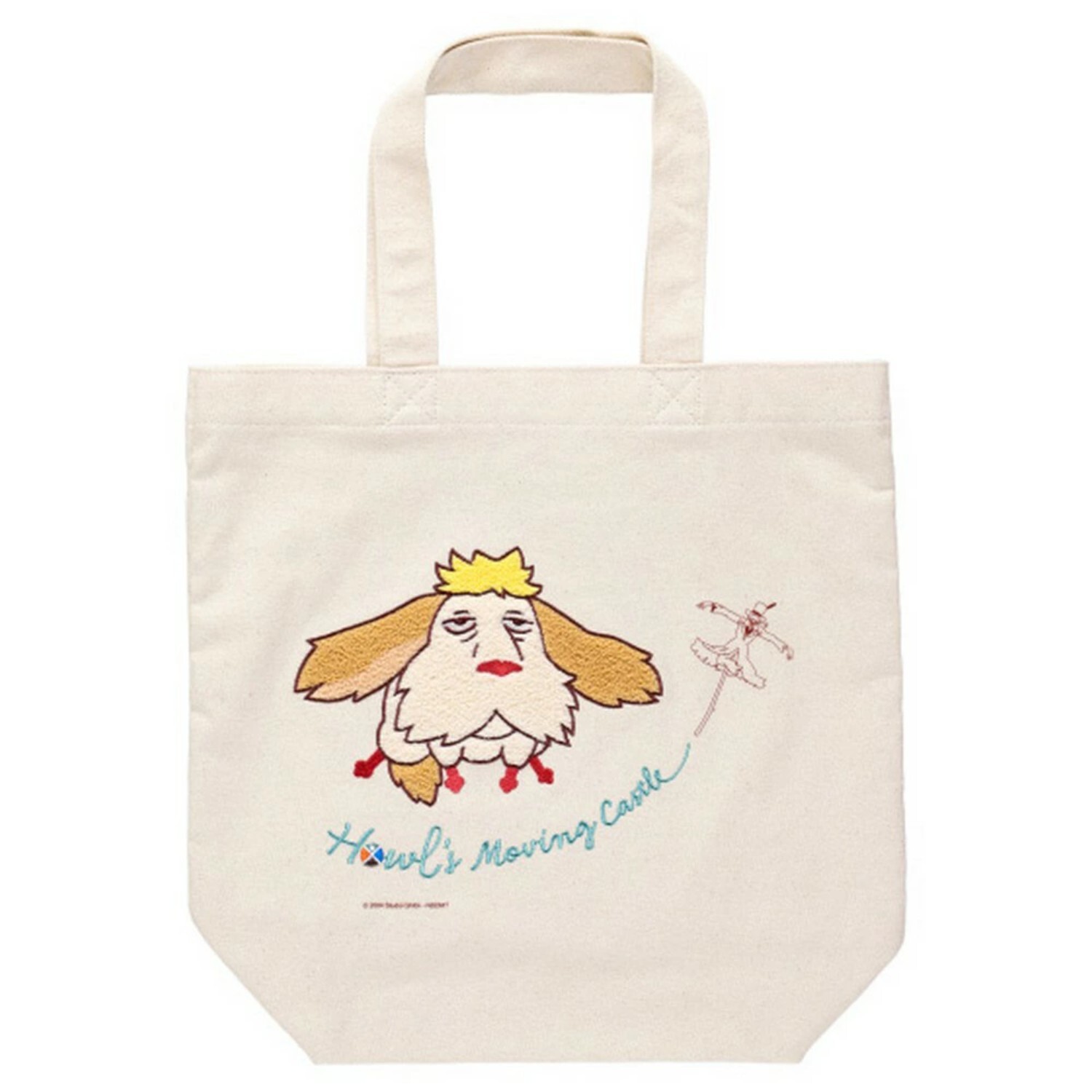 Howl's Moving Castle Canvas Tote Bag (Flying Heen) Studio Ghibli New Japan