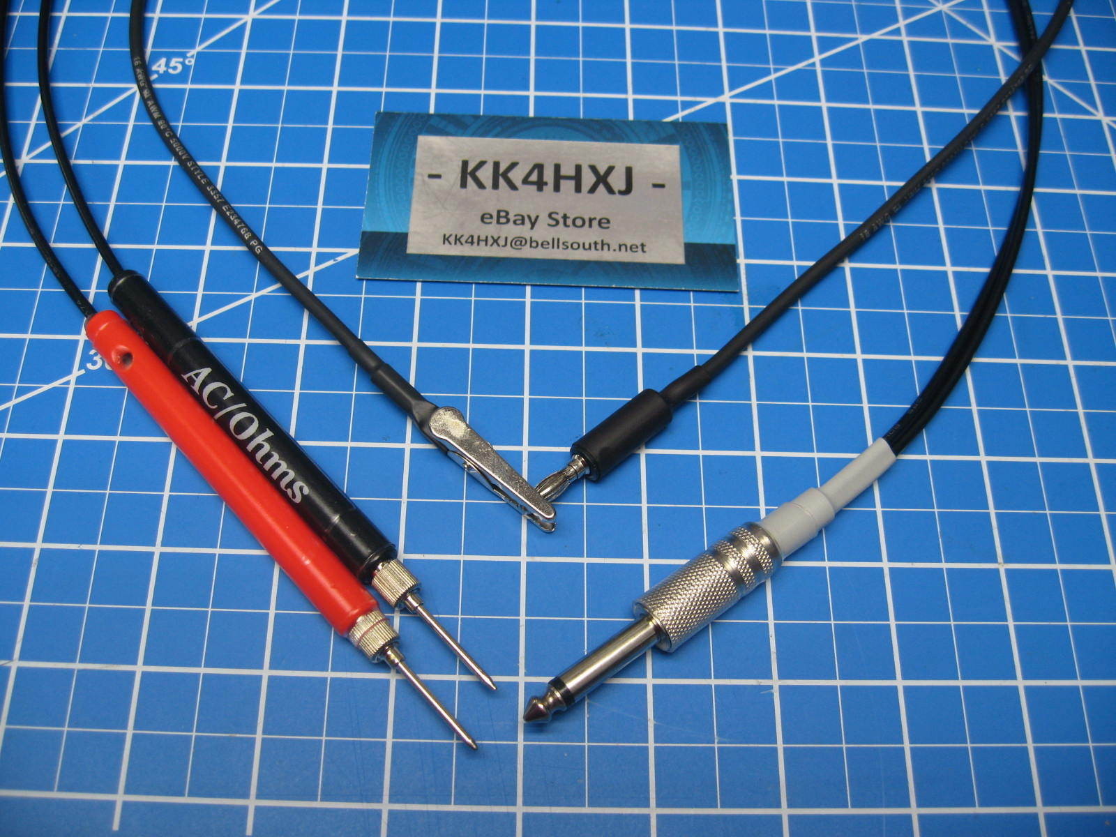 Custom Test Probe - Assembled - Eico 240/ Eico 242 - FET VOM/Solid State VTVMs