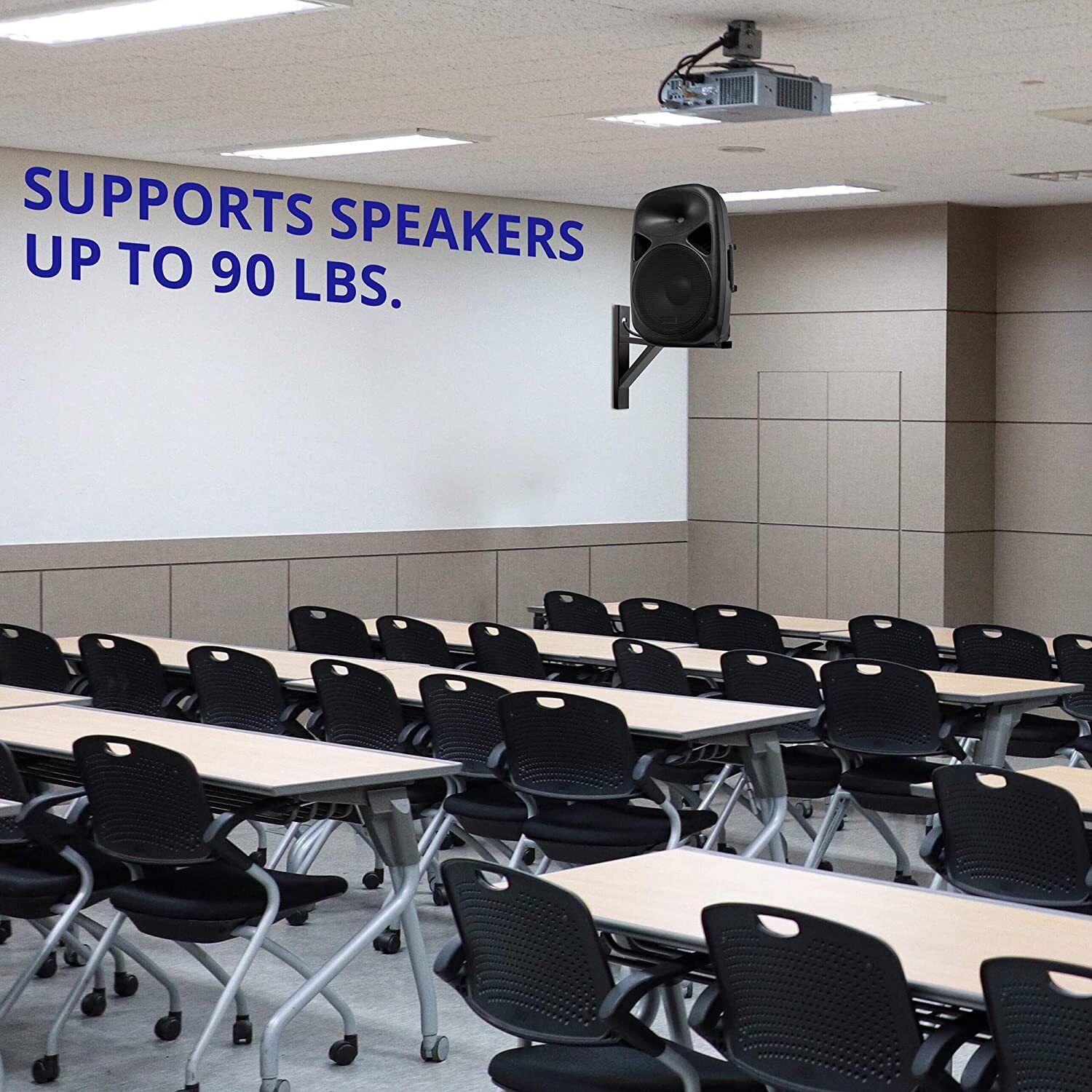 LyxPro 15” Wall-Mount Speaker Brackets for Professional Audio PA Speaker