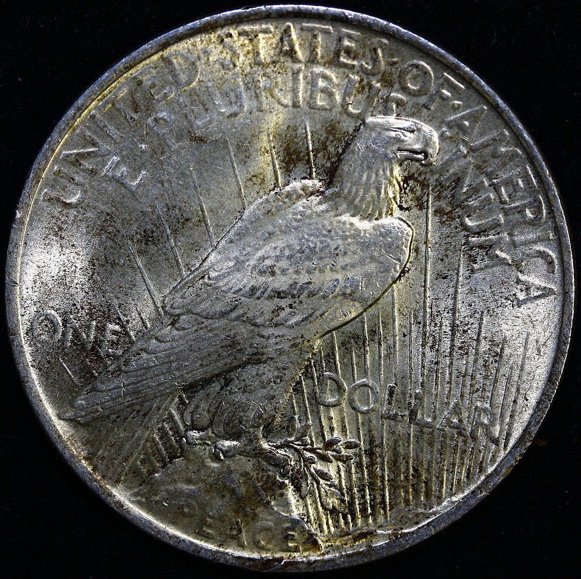 1924-P 90% Silver Peace Dollar BU Condition. #W3