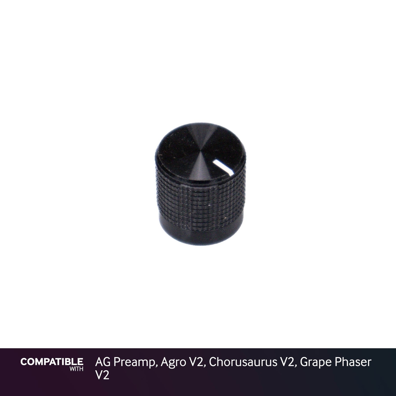 Aguilar Knob with Line for AG Preamp, Agro V2, Chorusaurus V2, Grape Phaser V2 P