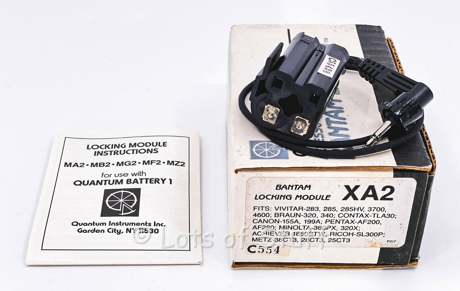 Quantum Bantam Battery XA2 Locking Module In Box