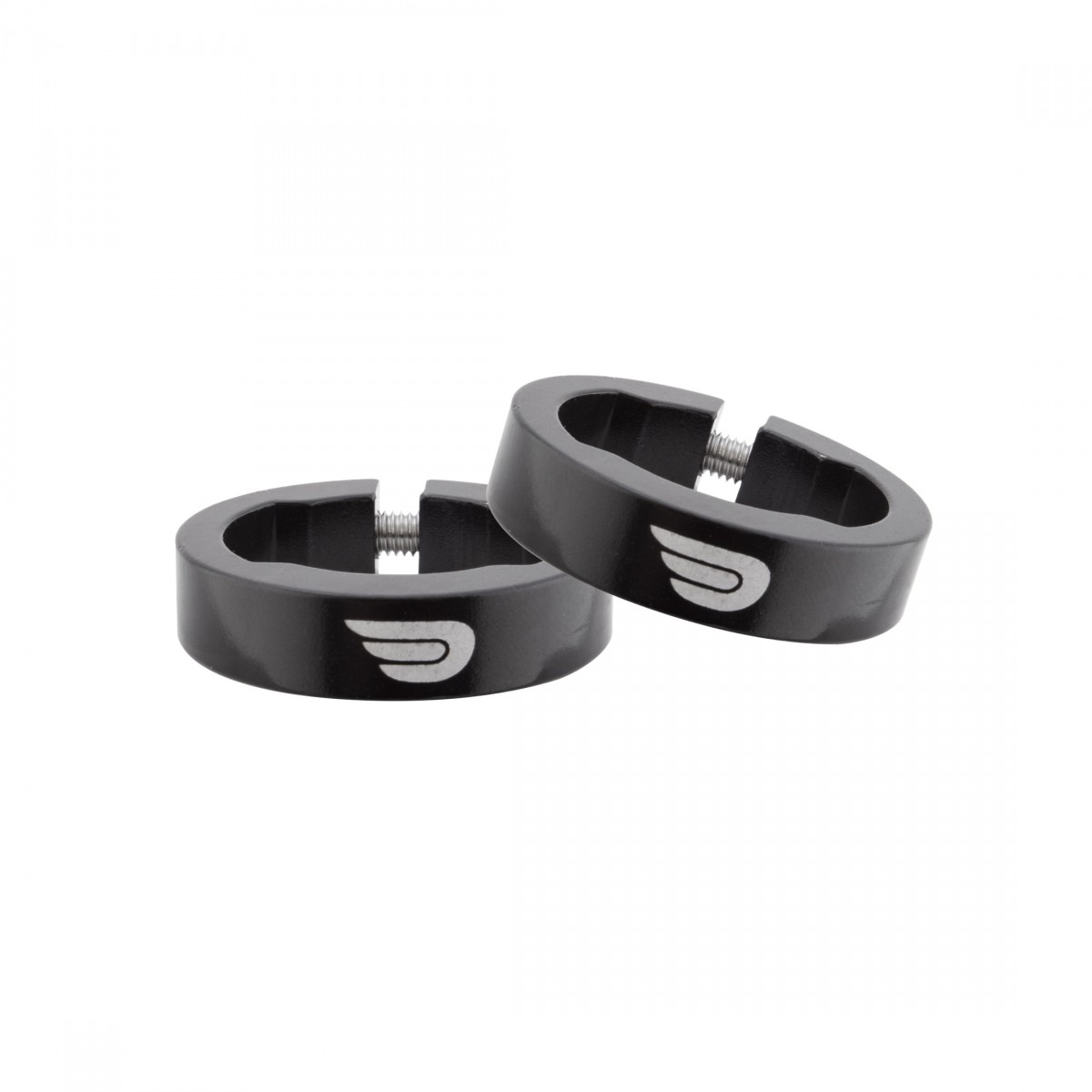 Pure Cycles Grippin Out Lock Rings Set - Durable Lock-On Collars for Custom